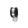 Plated steel P-clip with PVC liner 40mm