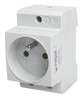GSR-01 Plug-in sockets on 35 mm rail mount