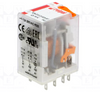 8 Pin ind Plug in Relay 12A 2c/o 24VAC