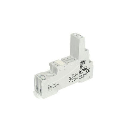 Din Base for RM84 & RM85 Relay Black