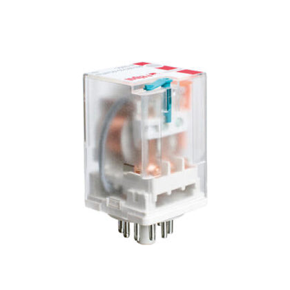 8 Pin ind Plug in Relay 10A 2c/o 12vac