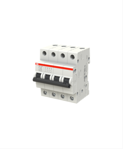 SR204T-C10 Miniature Circuit Breaker 4 Pole 10A