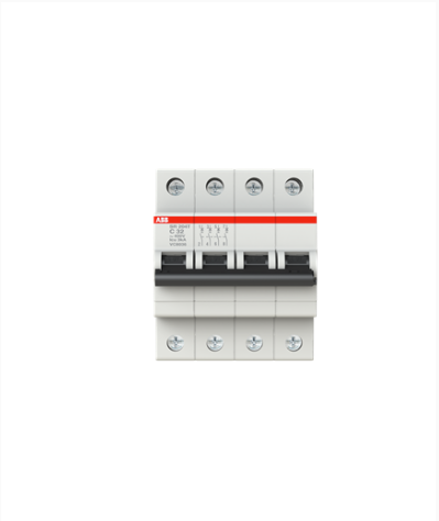 SR204T-C32 Miniature Circuit Breaker 4 Pole 32A