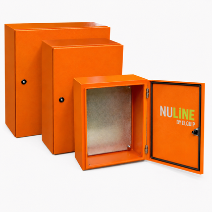 1000 x 800 x 300mm Encl Orange
