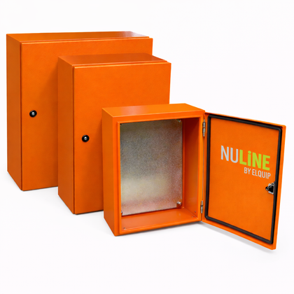 1000 x 800 x 300mm Encl Orange